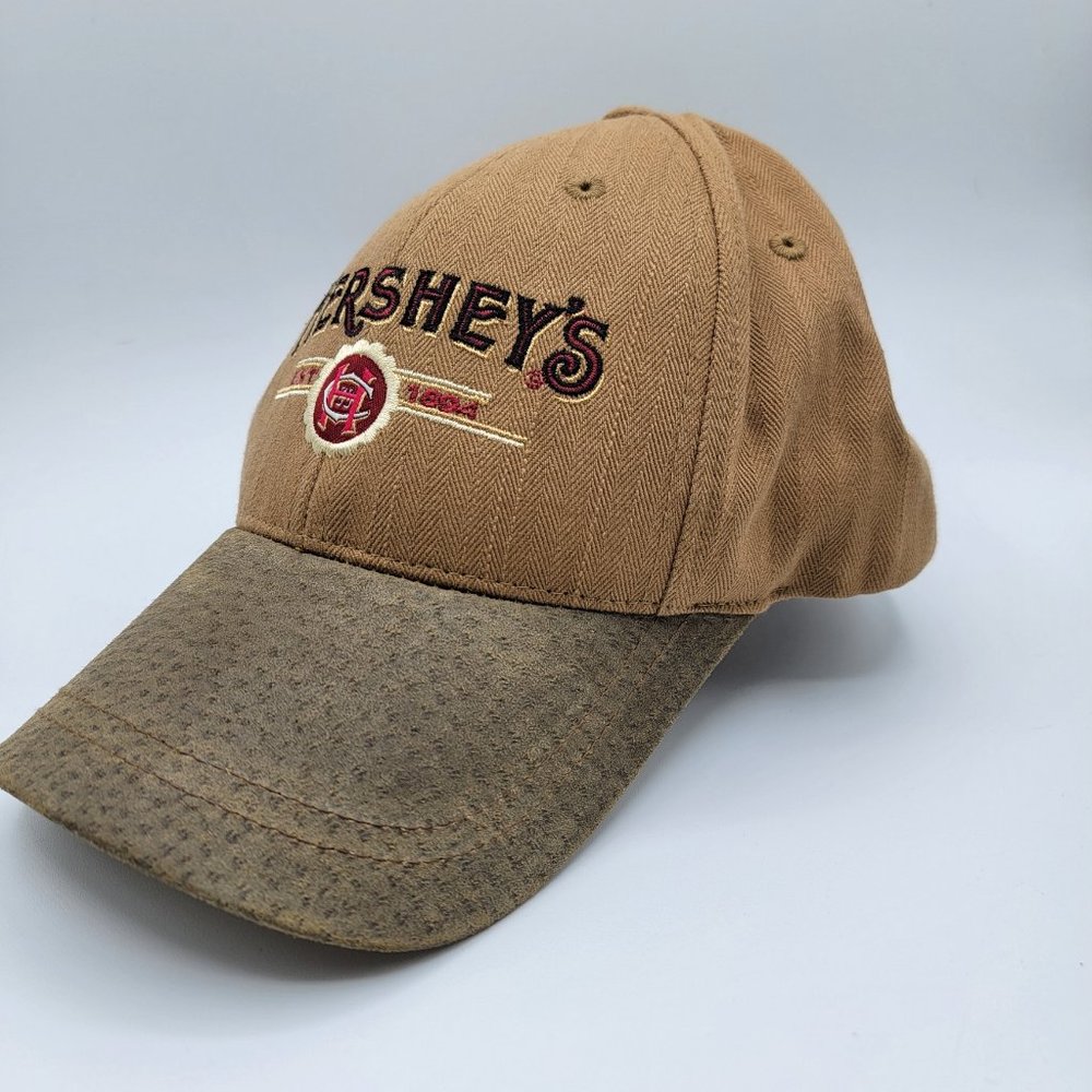 Vintage Hersheys Brown Embroidered Est 1894 American Needle Adjustable Hat